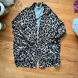 Leopard Print Cardigan